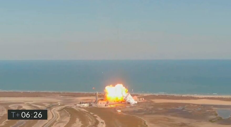 SpaceX Starship crashes after suborbital flight – Mars Planet Technologies