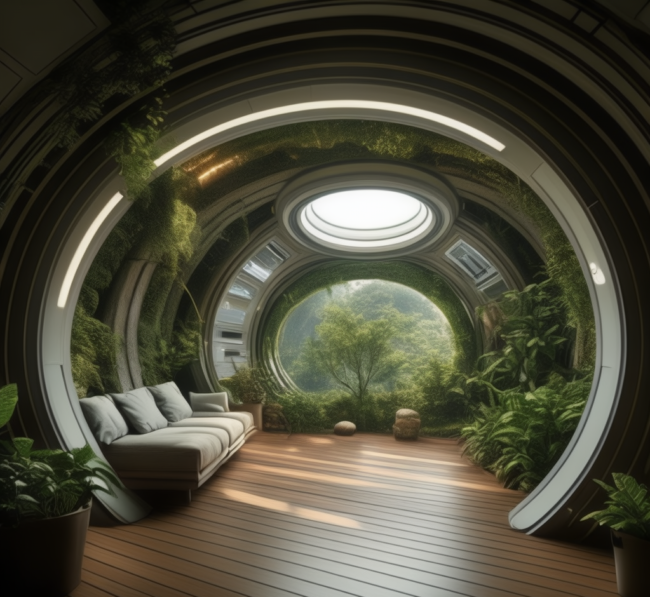 Biophilic Design in Space